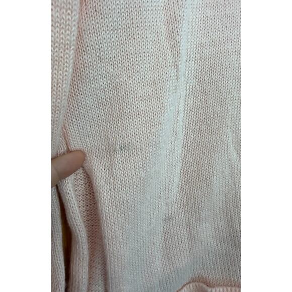 Miracle Size SM Pink "Wine Please" Sweater Soft Oversized - Picture 2 of 7